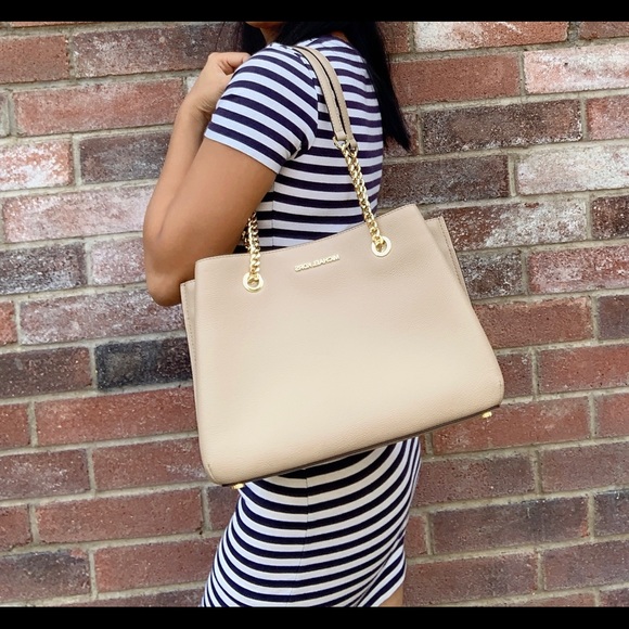 Michael Kors Teagen LG Long Drop Satchel - Picture 10 of 10